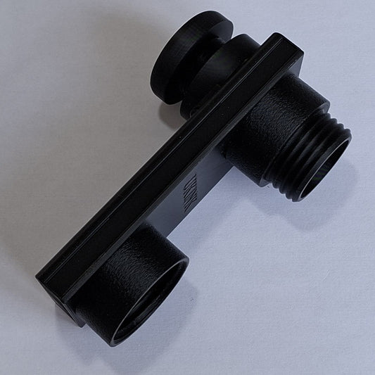 UKINK Vakuum-Adapter mit M40-Anschluss in schwarzer Produktansicht