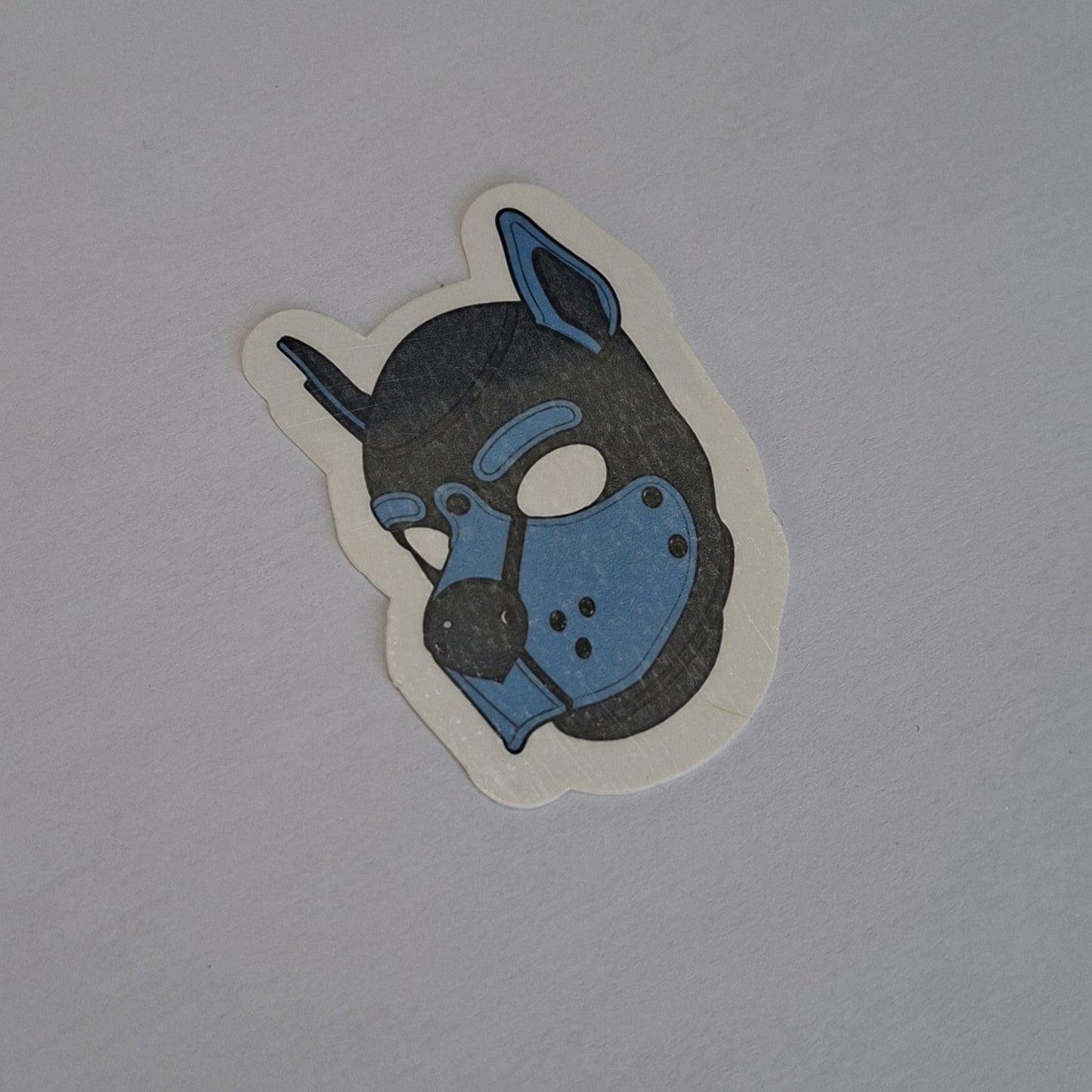 UKINK Puppy Hood Temporary Tattoo in Blau