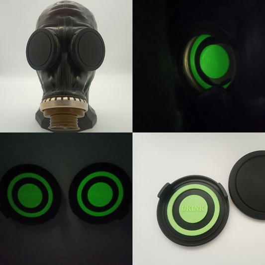 Glow-in-the-Dark Abdeckkappen für GP-5 Gasmaske