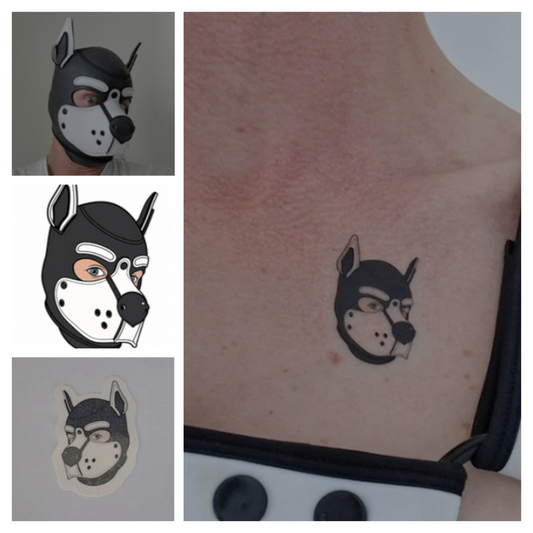 UKINK Beispiele personalisierter Temporary Tattoos mit unterschiedlichen individuellen Motiven